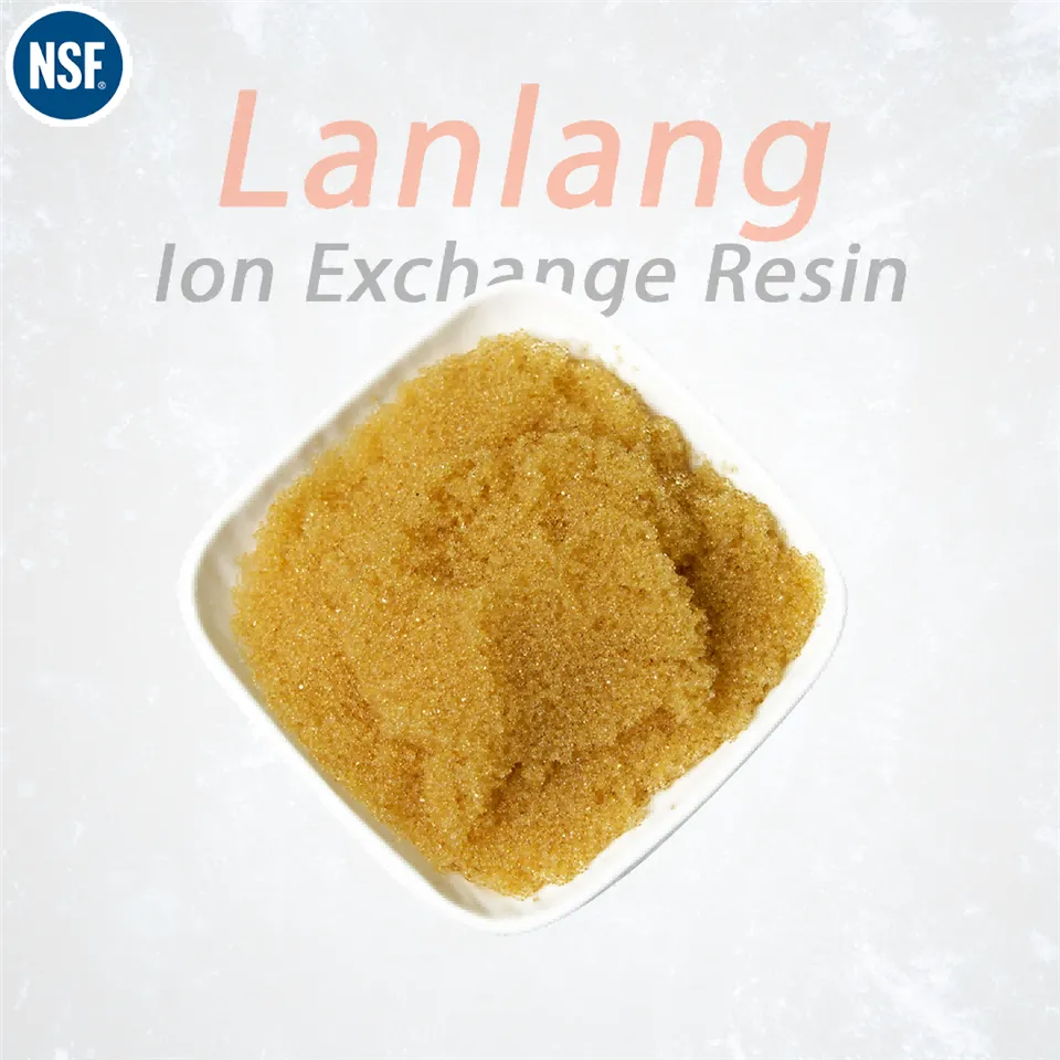 Industrial Boilber Rășină Tratarea Apei Filtru Dedurizator Cation 001X7 Rășină